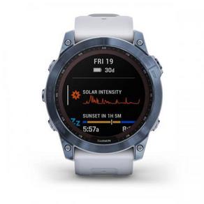 Garmin fenix 7 Sapphire Solar Mineral Mavi DLC Titanyum 010-02540-25